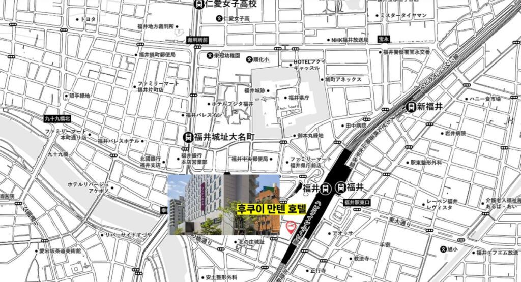 만텐 호텔 맵1